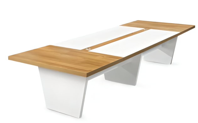 Modern Design 10 Seater Conference Table, made of melamine board (DY-3601)