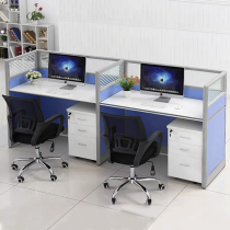 Two-User Office Workstation with Lockable Drawers - Office Supplier's Choice
