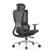 Luxury Executive Office Chair - Breathable High Back Mesh with Adjustable Lumbar For Office Use