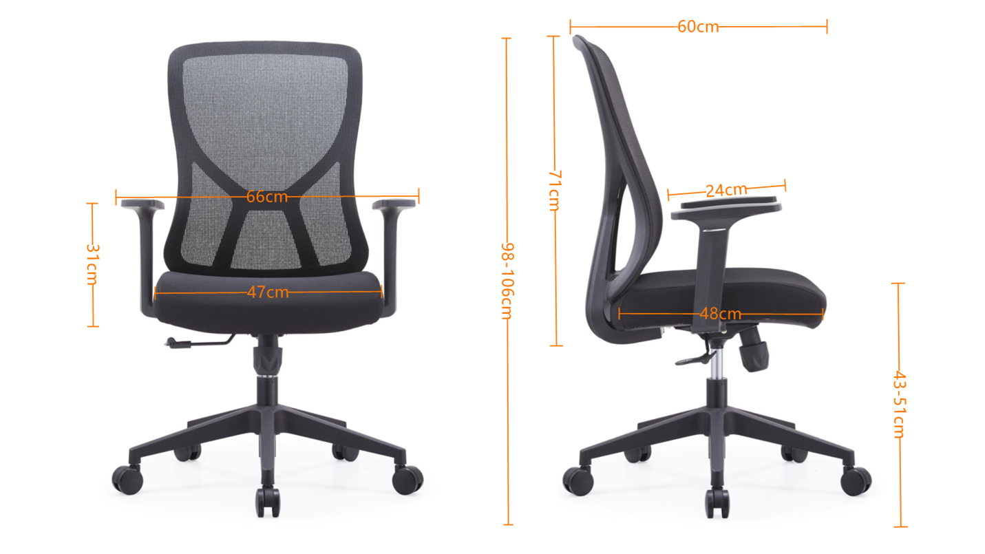 Ergonomic Mesh Office Task Chair