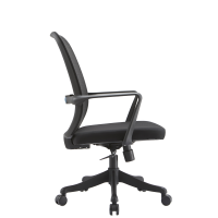 Adjustable Middle Back Task Chair With Fixed Armrest and Mesh Fabric | Bulk Order for Office Projects