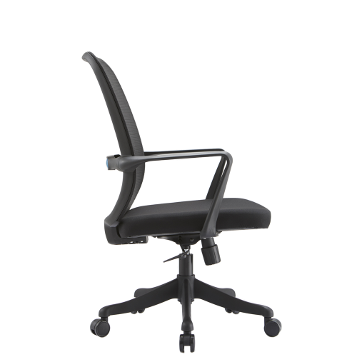 Adjustable Middle Back Task Chair With Fixed Armrest and Mesh Fabric | Bulk Order for Office Projects