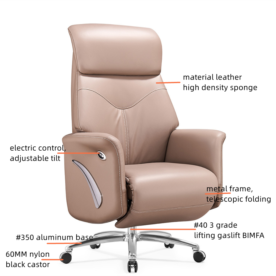 executive high back office leather chair