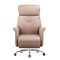 Premium Leather Ergonomic Executive Recliner Office Chair With Swivel Design for Commercial Projects
