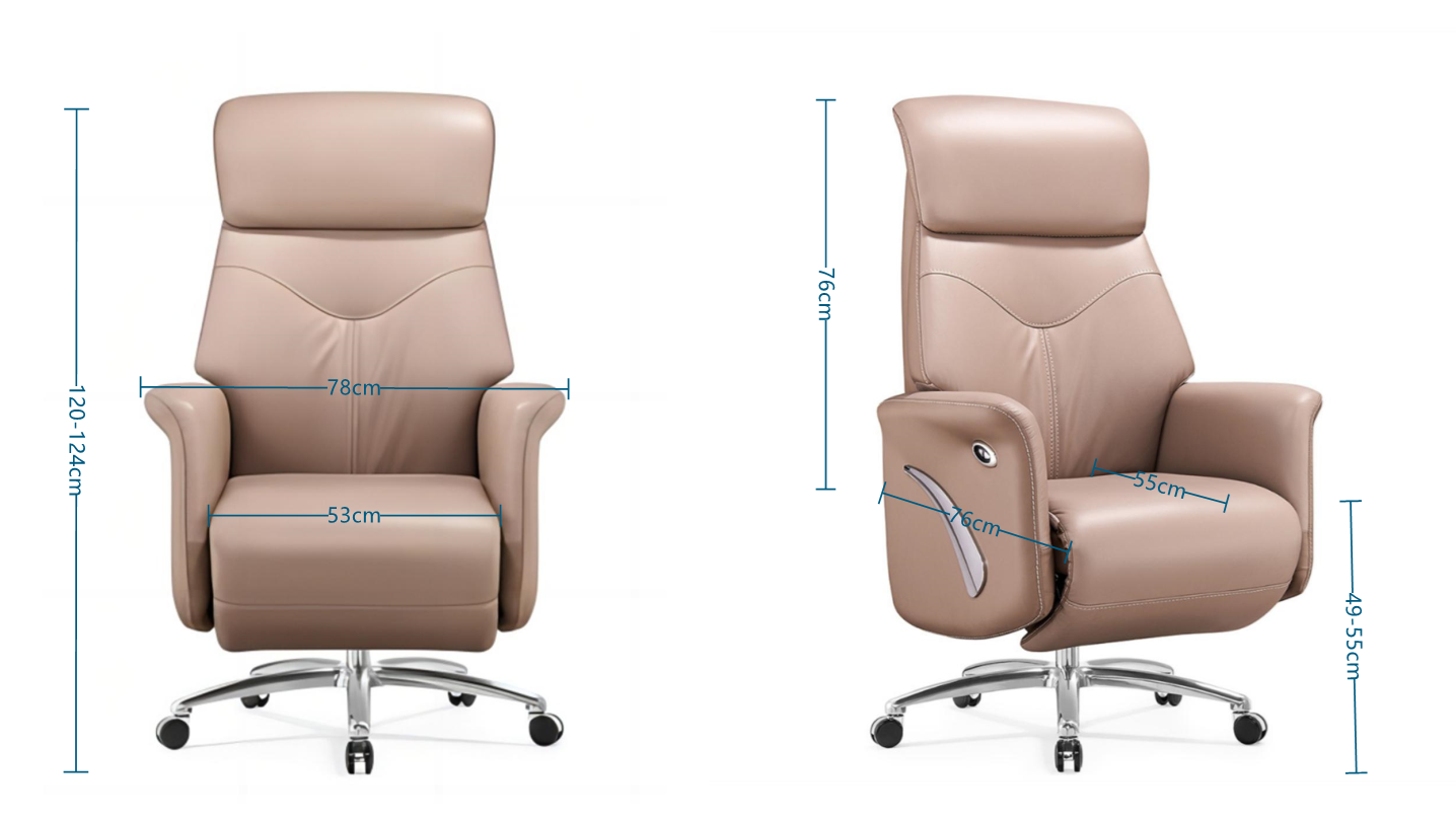 executive high back office leather chair