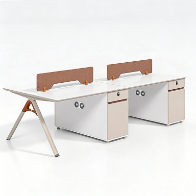 Four-person capacity office workstation | Efficient collaboration - Durable and reliable