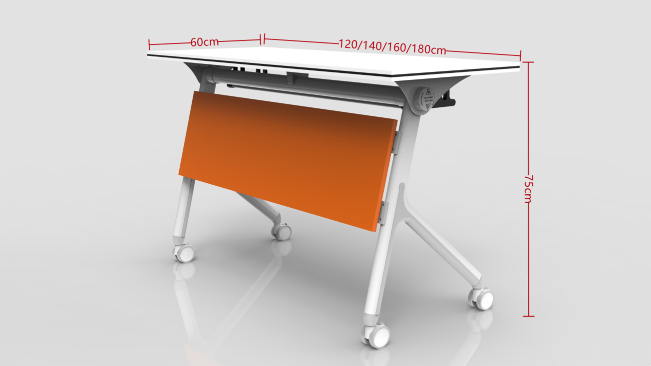 Foldable training table