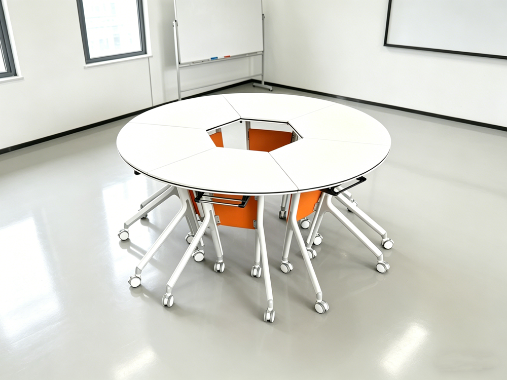 Foldable training table