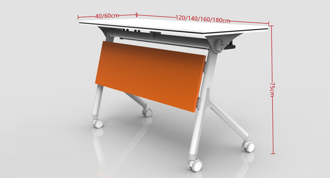 Foldable training table