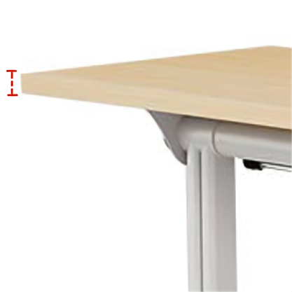 Foldable training table