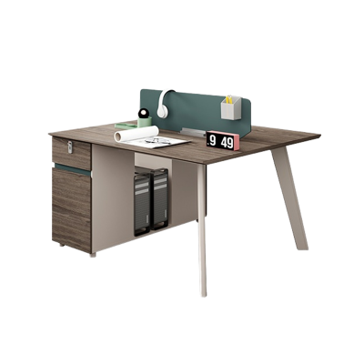 2-Person Office Workstation | Melamine Board | Open Plan & Corporate Projects | Factory Direct Bulk Orders