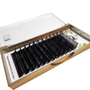 Faux Mink Eyelash Extensions Mixed Trays Silk Individual Lash Extensions for Professional Salon Use