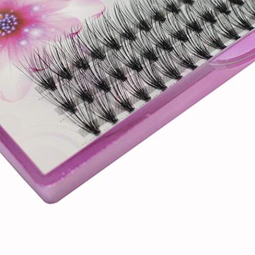 Veteran false eyelashes 20d individual extension tray high quality with custom eyelash package