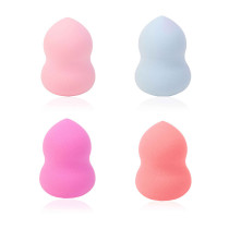 2019 Wholesale Customized Color Popular Eco-friendly makeup sponge puff facial powder puff