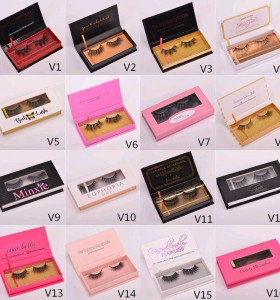 Your own brand custom lash packaging eyelash box luxury private label custom eyelash packaging box
