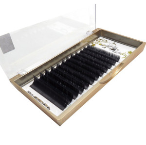 Veteran lash extension supplies c shaped eyelash extensions wholesale with private label box