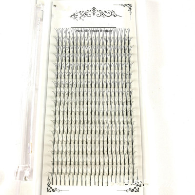 Veteran c curve lashes 16lines eyelash fan 3d volume individual with Private label packaging box