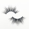 Qingdao Veteran best 25mm 3d mink eyelashes wholesale full strip lashes with eyelash case