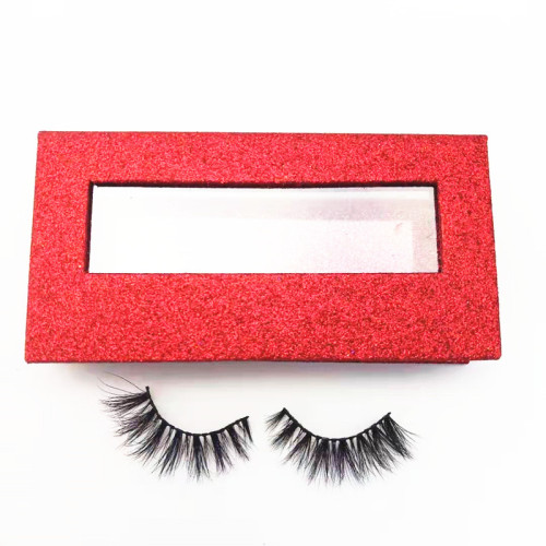 Best quality customized packaging and logo printing mink eyelashes regular mink lashes