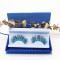 Colorful beauty mink eyelash 100% handmade with custom package box