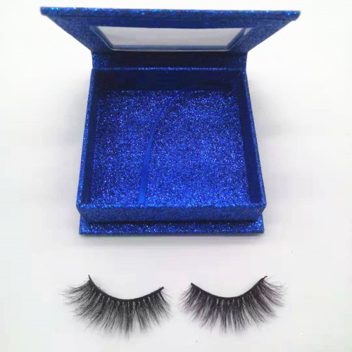 Factory Custom Logo Packaging  Mink Lashes Private Label False Eyelash With package  case