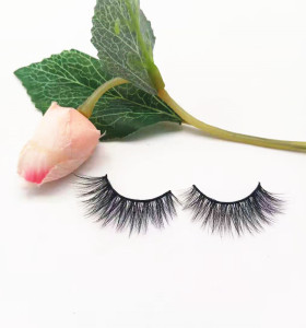 Wholesale private label Mink Eyelashes Vendor ,custom logo handmade Own Brand 15,20mm eyelashes