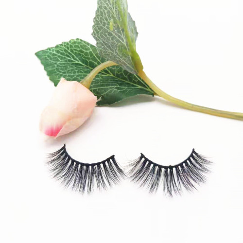 Different Styles  beautier Mink Eye Lashes Private Label Box Soft Strip Lashes