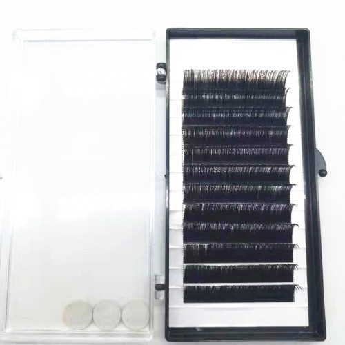 2019 Create Your Own Brand wholesale Silk Mink  D curl eyelash extensions