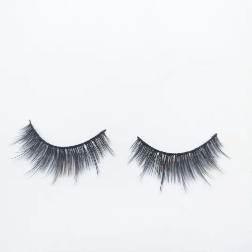Factory new synthetic false eyelashes strips 3d silk lashes