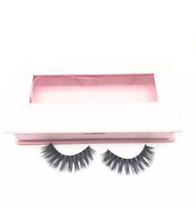 Synthetic mink lashes strip vendor best quantity private label eyelashes