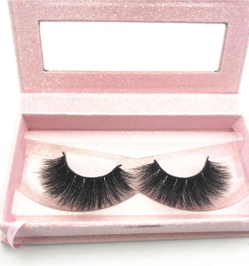 Hot sale eyelashes Best vendor long lashes  mink eyelashes  lash box with custom private lash label
