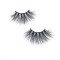 25mm lashes 3D mink eyelashes private label black fur From Qingdao