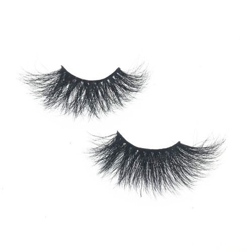 Manufacturer Vendors Supplies 25MM mink eyelashes with custom box your own brand