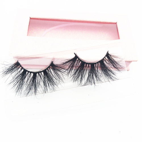 Hot selling 25mm false lashes with eyelashes private label, accept eyelashes samples