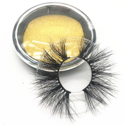 Wholesale fashion stripe false lashes mink eyelashes vendor