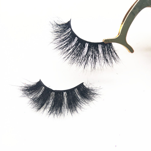Accept samples natural black 25mm lashes  fake eyelashes with high quality
