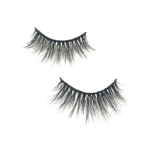 Custom Natural length Different Styles 100% Handmade 3D Faux Mink Eyelashes and Packaging