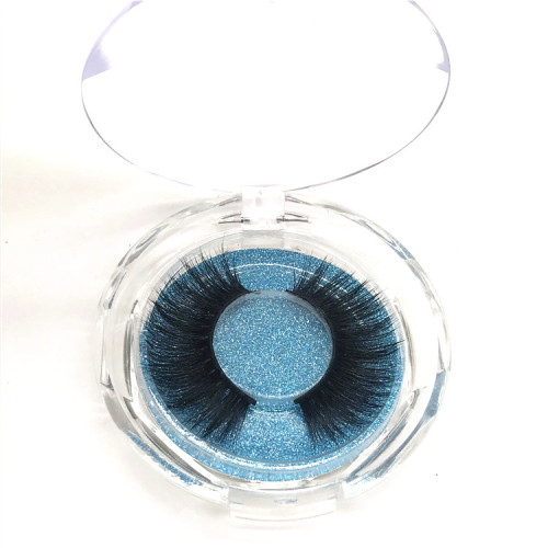 Popular fluffy mink lashes  mink eyelash cruelty free  with high quality 100% handcrafted