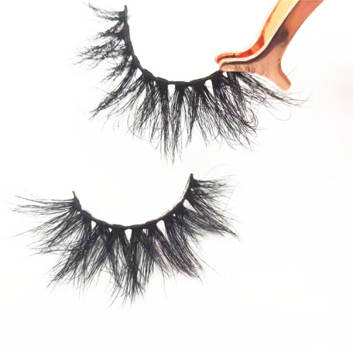 Manufacturer false eyelashes natural length real mink 3D eyelashes strip