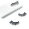 100% cruelty free lashes faux mink strip eyelashes false eyelashes with custom eyelash packaging box