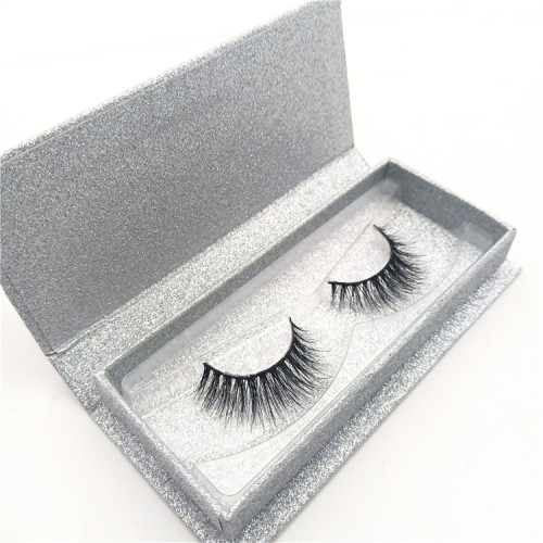 Qingdao premium 3D mink eyelash real 100%3d mink eyelashes with custom packaging private label