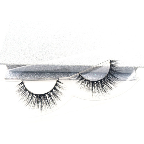 Qingdao premium 3D mink eyelash real 100%3d mink eyelashes with custom packaging private label