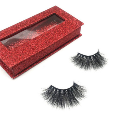 25mm real mink eyelash wholesale creat your own brand eyelashes customer logo 3d mink eyelashes
