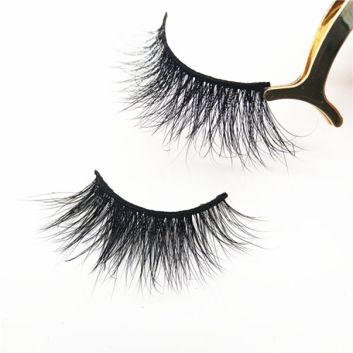 Beautiful Mink Eyelashes Korea Makeup Private Label 3D Mink Eyelash Vendors