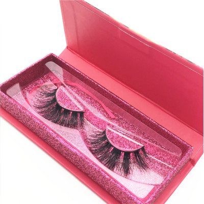 Wholesale Own Brand  Package Private Label Mink Eyelashes Siberian Mink Eyelash Strips