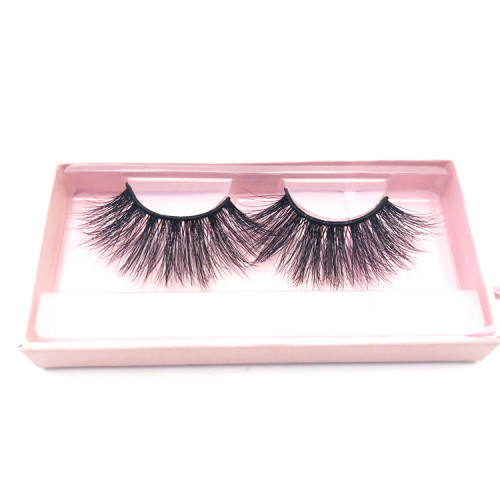 Custom Packaging Boxes 25mm mink eyelash 5d mink lashes vendors With Private Label Eyelashes