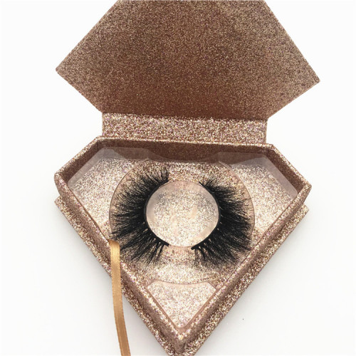 Professional eyelashes vendors wholesale real mink eyelashes packaging box 3d mink eyelashes