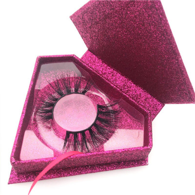 100% Mink Fur Eyelashes Wholesale Private Label Mink Lashes, Customize Packaging Real Mink Eyelashes