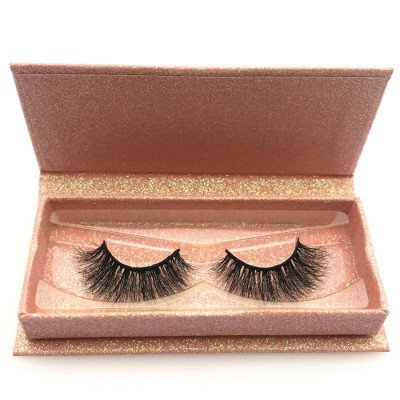 Wholesale High Grade 3D Real Mink Eyelash, Real Siberian Mink Strip Lashes Private Label Packaging
