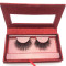 Soft 100% Handmade mink eyelashes Wholesale glitter lashes boxes Custom Packaging 3D Mink Eyelashes